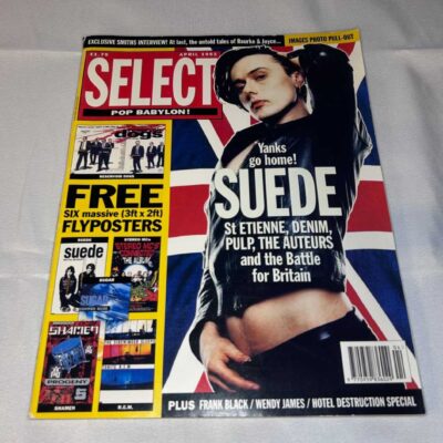 Select Music Magazine April 1993 with photo pull out. Excellent condition. Brit Pop. Iconic. Yanks Go Home.