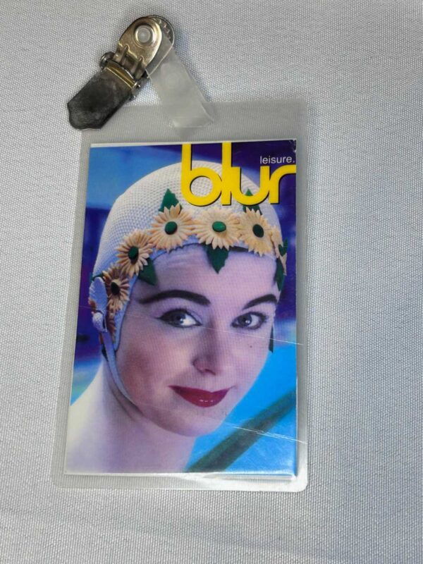 Blur Leisure AAA Excess All Areas Pass 1991 Food Records Andy Ross