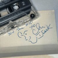 Chris Isaak Autographed Cassette Single ‘Wicked Game’. Genuine Rare - Image 3