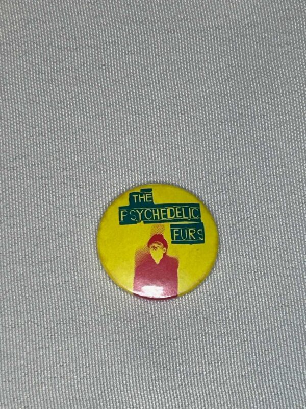 Vintage Psychedelic Furs Badge 2.5cm Genuine