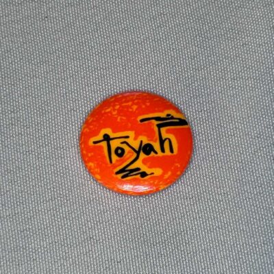 Vintage Genuine Toyah Badge 2.5cm