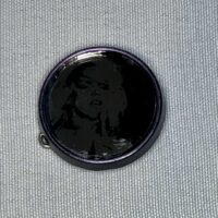 Debbie Harry Blondie Genuine 70’s Mirror Badge 2.8cm - Image 2