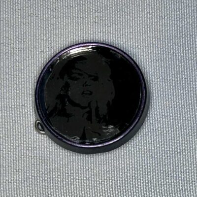 Debbie Harry Blondie Genuine 70’s Mirror Badge 2.8cm