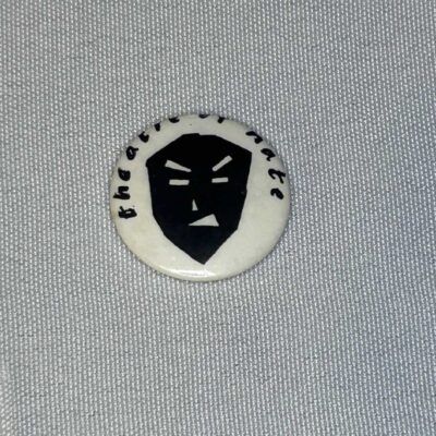 Theatre Of Hate 2.5cm Badge Genuine Kirk Brandon Vintage