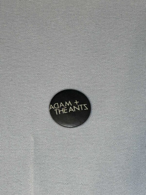 Adam And The Ants Vintage Rare Genuine 2.5cm Badge