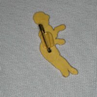 Go-Feet The Beat Badge Plastic Genuine and Rare - Image 3