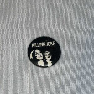 Vintage Original Killing Joke 2.5cm Badge Punk
