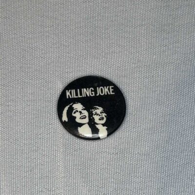 Vintage Original Killing Joke 2.5cm Badge Punk