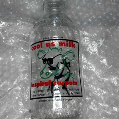 Inspiral Carpets Cool As Milk Bottle Promotional Item Genuine Rare