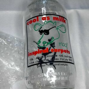 Inspiral Carpets Cool As Milk Bottle Promotional Item Genuine Rare