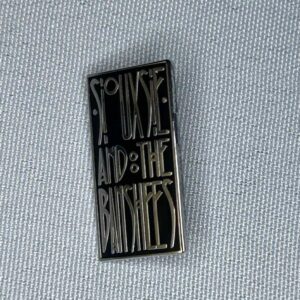 Siouxsie and The Banshees Metal Pin Badge Genuine Rare Punk Goth