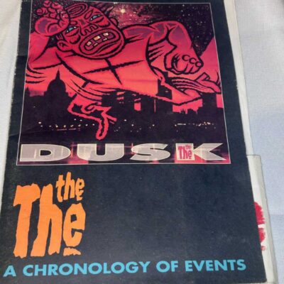 The The Dusk Press Kit CD Rare Booklet