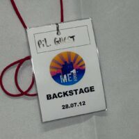 Backstage Pass P.I.L from Music Event One Concert Rochester Castle 28th July 2012 - Image 2