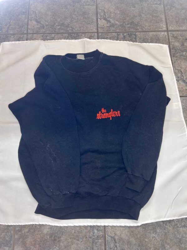 The Stranglers Dave Greenfield Sweatshirt Rare Genuine