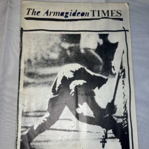 The Clash The Armagideon Times Rare Genuine Fanzine 1979