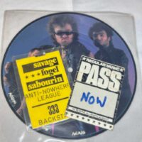 Anti-Nowhere League Picture Disc 7 Rocker with Tour Passes - Image 3