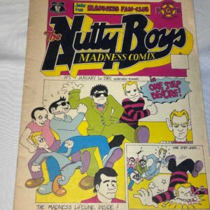 Madness Nutty Boys Comix Rare Issue 1 1981
