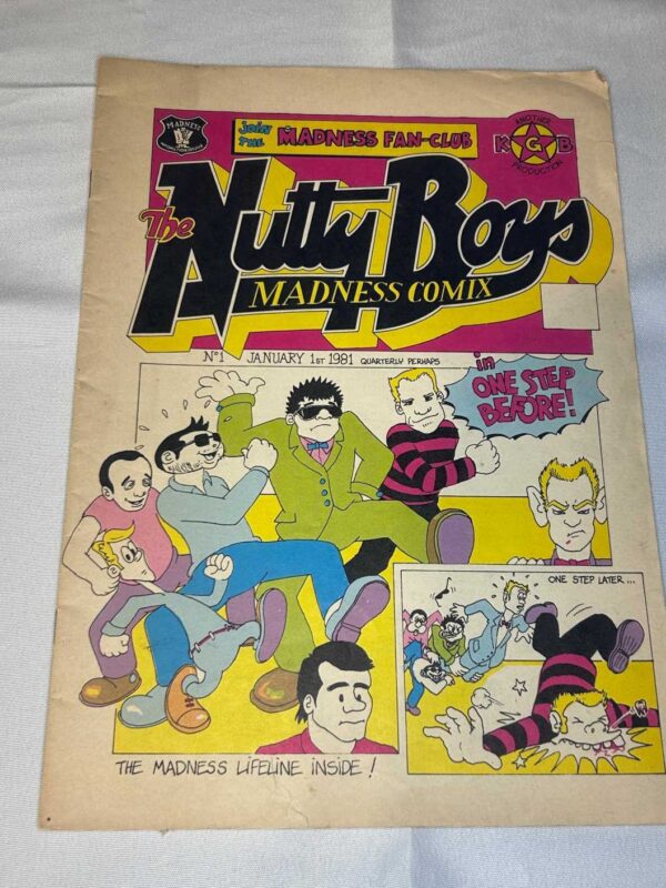 Madness Nutty Boys Comix Rare Issue 1 1981