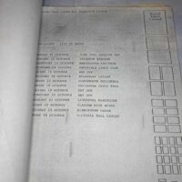 Brilliant Tour Itinerary 1982 Youth KLF Jimmy Caulty Killing Joke - Image 3