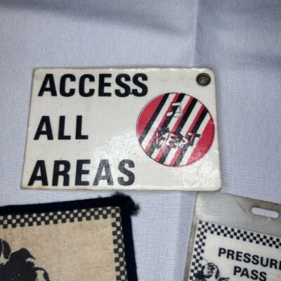 Selecter Tour Pass 2 Tone Patch and The Beat Tour Pass Rare Genuine Ska Memorabilia