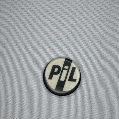 PIL Badge 2.5cm Rare Genuine Lydon