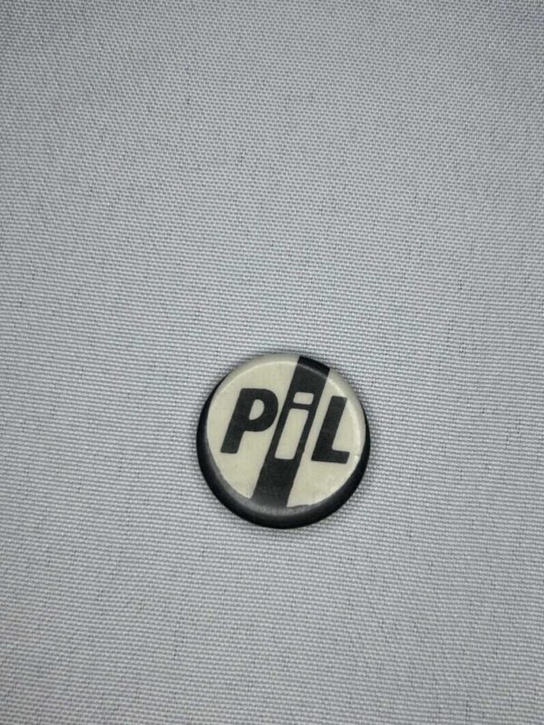 PIL Badge 2.5cm Rare Genuine Lydon