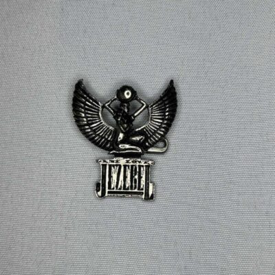 Gene Loves Jezebel Metal 3cm Pin Badge Goth Rock Original Rare