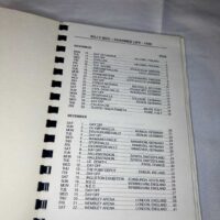 Billy Idol Charmed Life 1990 and 1991 Tour Pass, Badge, Itinerary and Party Pass. Rare. Genuine. - Image 3