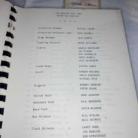 Pat Benatar Seven The Hard Way Tour Pass and Tour Itinerary. Rare. Genuine. - Image 6