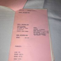 Alterered Images Tour Itinerary 1983. Rare. Genuine. Clare Grogan - Image 4