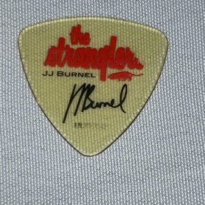 JJ Burnel Plectrum Rare Genuine The Stranglers