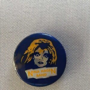 Nina Hagen Band 2.5cm Badge Original Godmother of German Punk