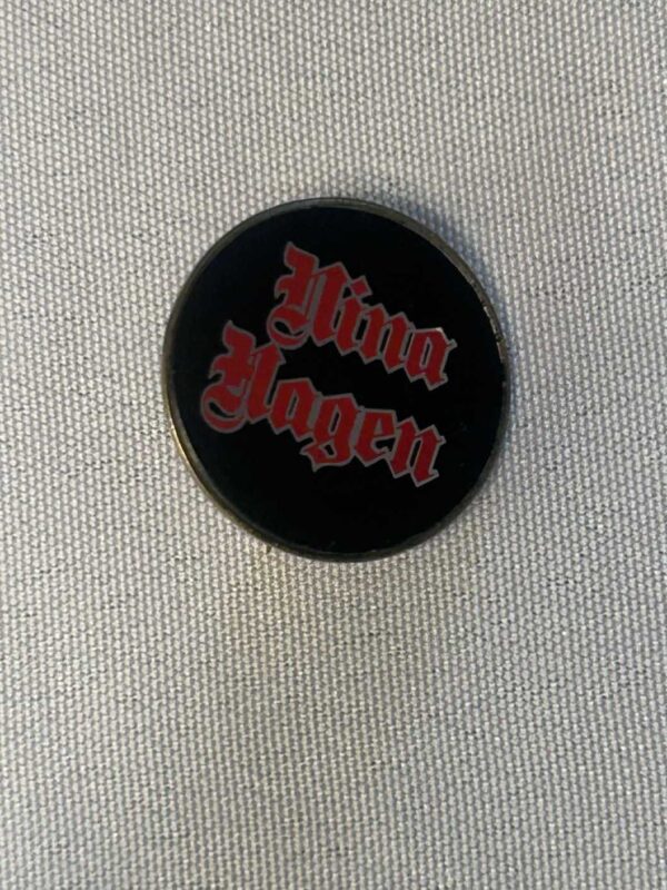 Nina Hagen Band 2.7cm Metal Badge Original Godmother of German Punk