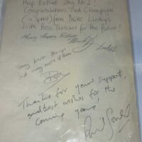 Level 42 Signed Autographed Paper Mark King Mike Lindup Boon Gould Phil Gould - Image 2
