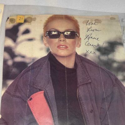 Annie Lennox Signed Autographed Magazine Page Genuine Eurythmics