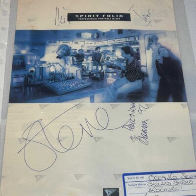 Ocean Colour Scene Steve Craddock Signed Paper