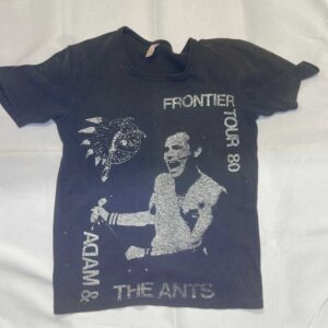 Adam And The Ants Kings Of The Wild Frontier Original Tour T- Shirt Small