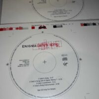 Enigma CD Artwork Proof Carly’s Song Genuine Virgin Records - Image 2