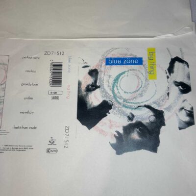Lisa Stansfield Art Proofs Blue Zone Single