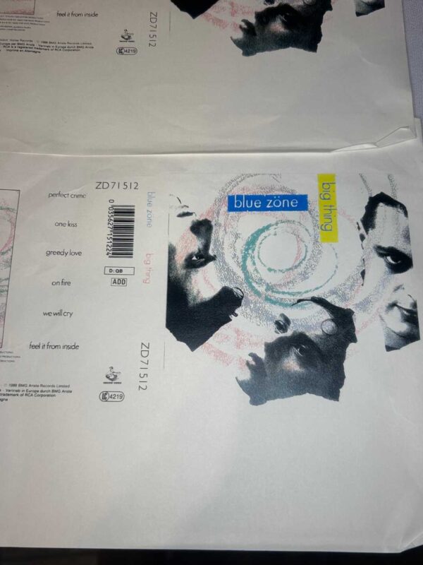 Lisa Stansfield Art Proofs Blue Zone Single
