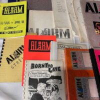 The Alarm Fans Collection Set with Tour Passes Itineraries and Vinyl. Genuine Rare. Signed. - Image 3