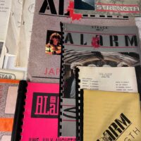 The Alarm Fans Collection Set with Tour Passes Itineraries and Vinyl. Genuine Rare. Signed. - Image 5
