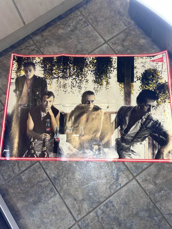 The Clash Poster Insert Combat Rock Genuine
