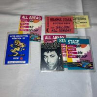 Bob Geldof Tour Passes Genuine Rare - Image 3