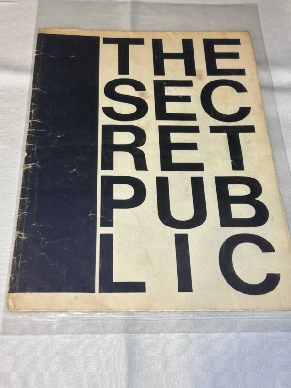 The Secret Public Original Publication Jon Savage Linder Sterling