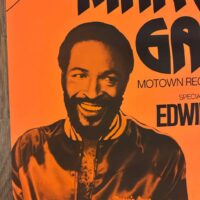 MARVIN GAYE EDWIN STARR Original Concert Poster Royal Albert Hall 1980 Genuine - Image 3