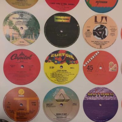 Label Poster Soul 50cm x 40cm Soul Funk Music