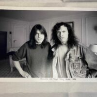 AC/DC Signed Dollar Angus Young Malcolm Young Rare Genuine Photo - Image 5