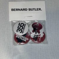 Bernard Butler 4 Badge Set Suede New Genuine - Image 3