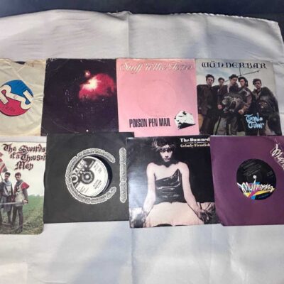 8 x 7 inch vinyl rare punk new wave lot 7